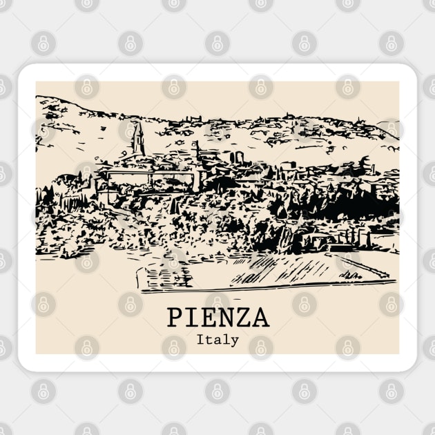 Pienza - Italy Magnet by Lakeric